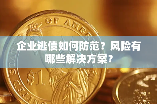北京企业逃债如何防范？风险有哪些解决方案？