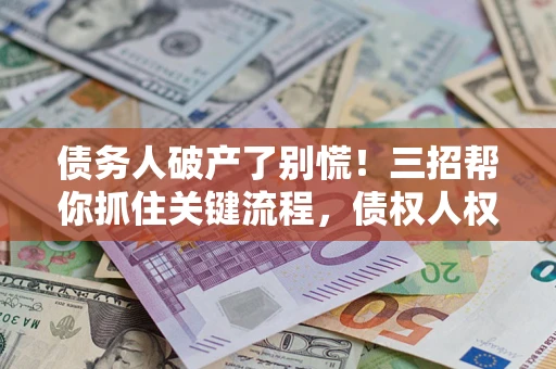 北京债务人破产了别慌！三招帮你抓住关键流程，债权人权益不再缩水
