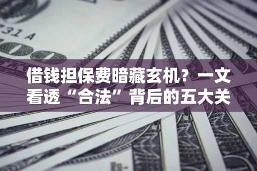 北京借钱担保费暗藏玄机？一文看透“合法”背后的五大关键陷阱